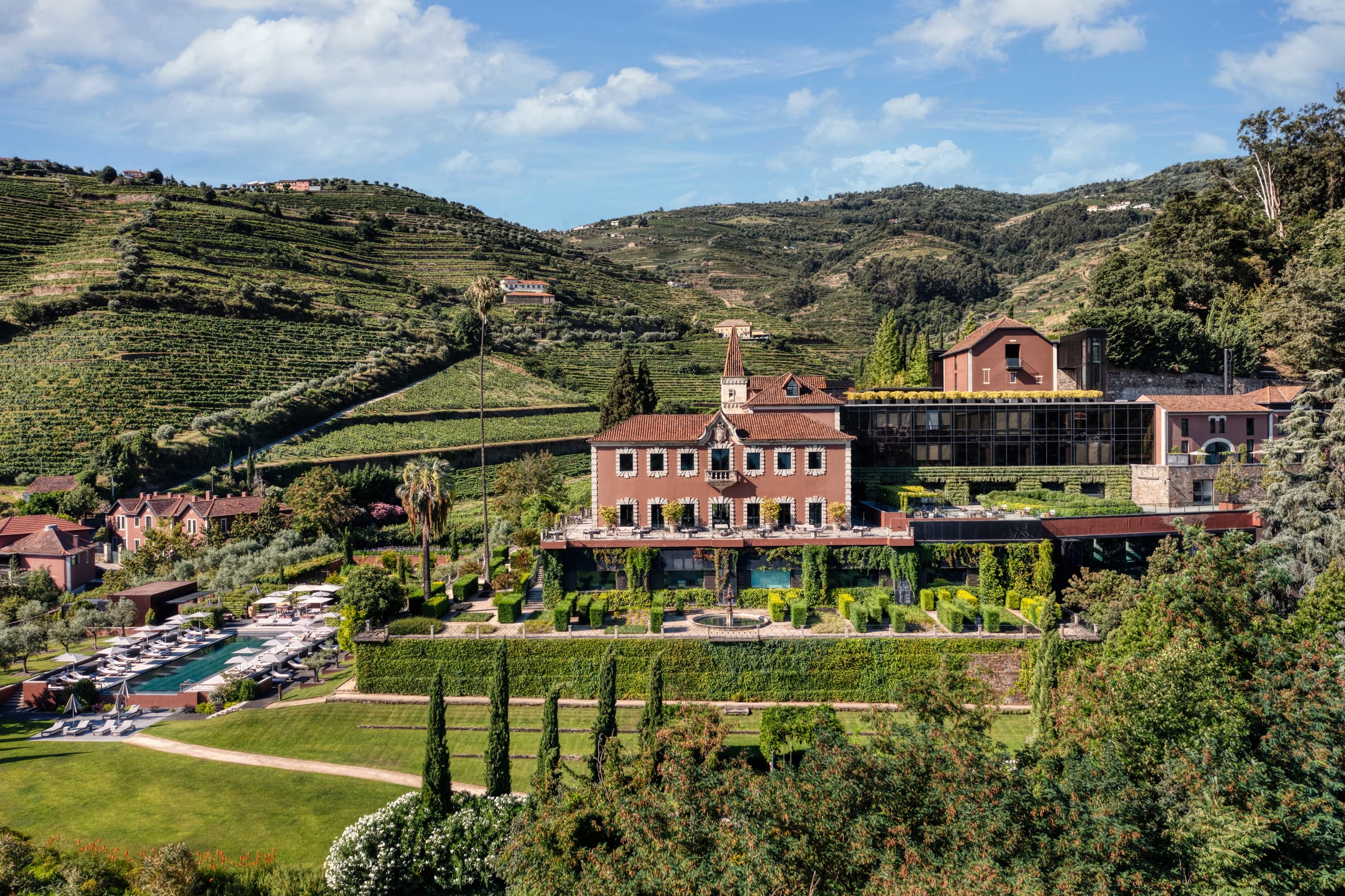 Six Senses Douro Valley, a nineteenth century manor house above the terraced vineyards of the Douro